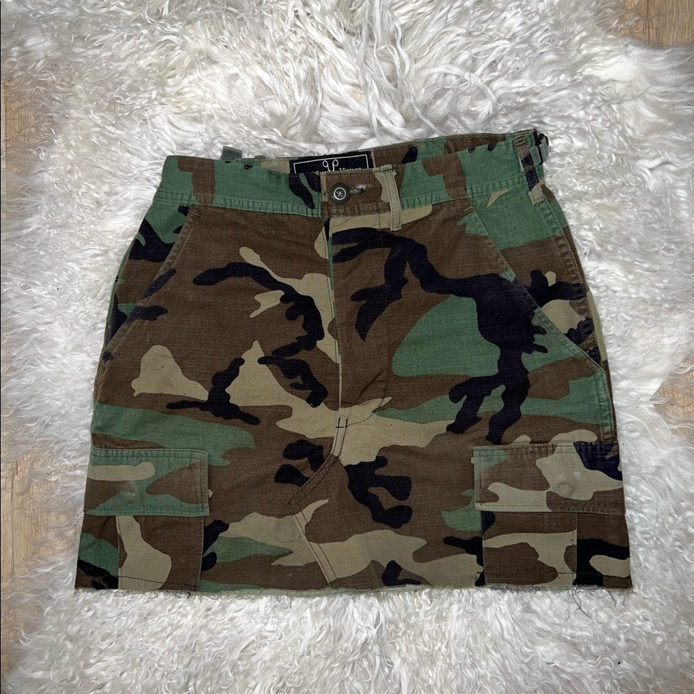 American Vintage Camo Skirt
